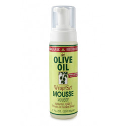 Afro Bio-Wurzel-Olivenöl-Wrap / Set Mousse (207ml)
