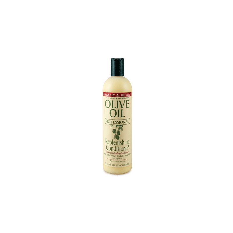 Afro Auffüllender Conditioner mit Bio-Wurzel-Olivenöl (370ml)