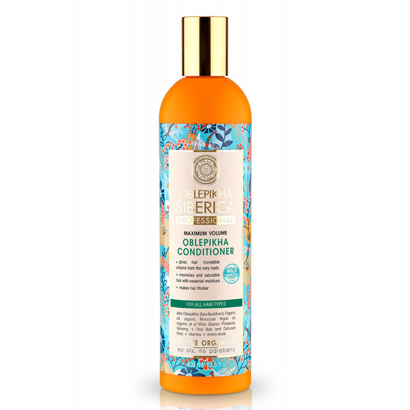 Natura Siberica Oblepikha Conditioner für maximales Volumen (400ml) Natura Siberica Oblepikha Conditioner für maximales Volumen (400ml)