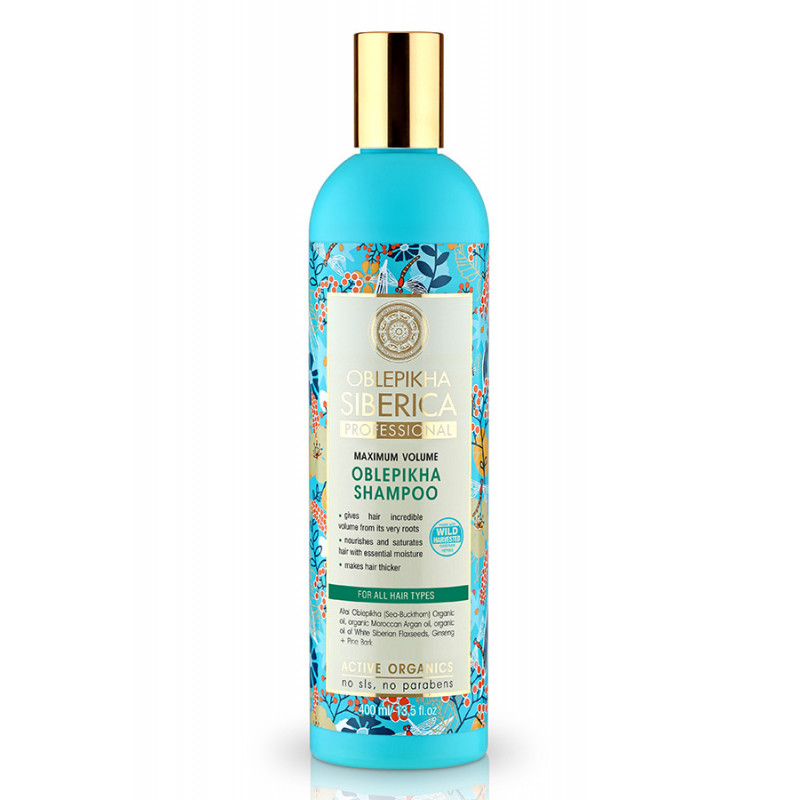 Natura Siberica Oblepikha Shampoo mit maximalem Volumen (400ml)