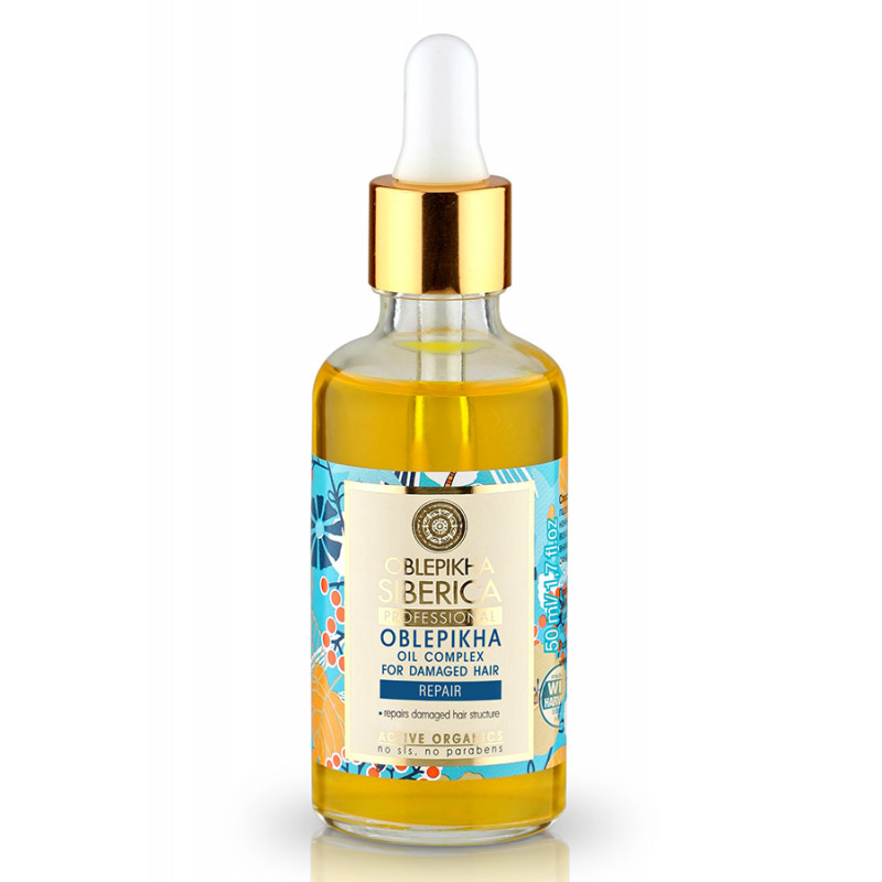 Natura Siberica Oblepikha Ölkomplex für strapaziertes Haar (50ml) Natura Siberica Oblepikha Ölkomplex für strapaziertes Haar (50ml)