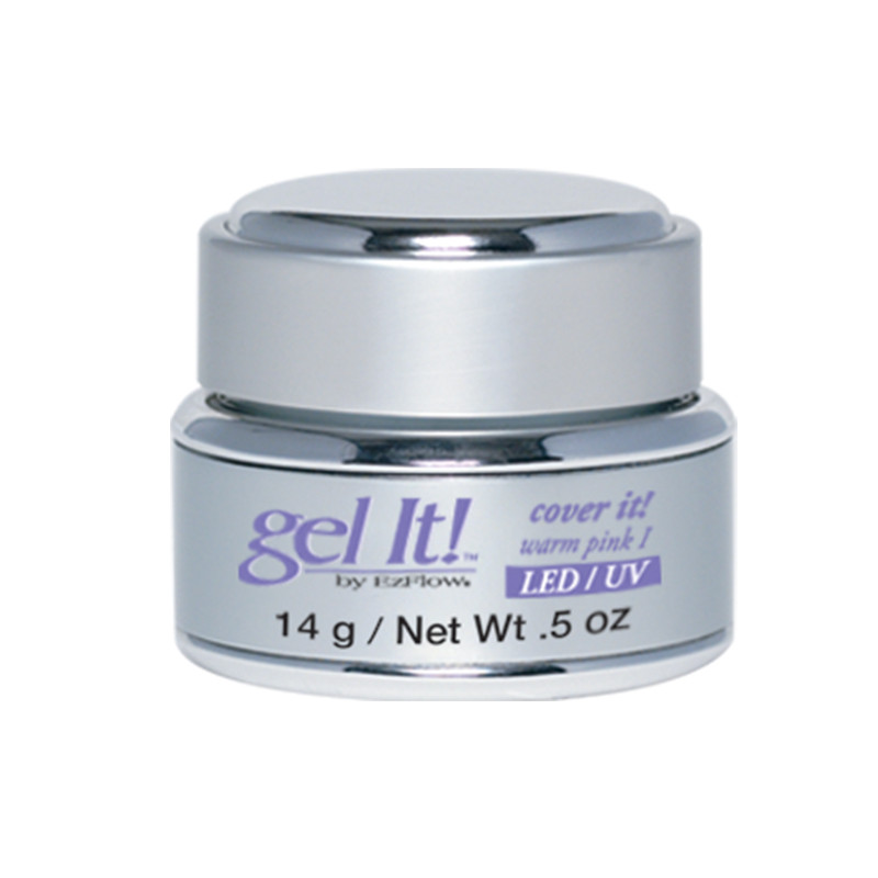 Ez Flow Gel decken Sie es ab! Warmes Rosa Led / UV Ez Flow Gel decken Sie es ab! Warmes Rosa Led / UV