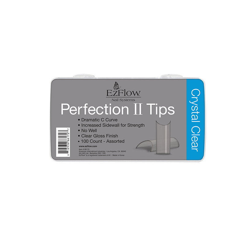 Ez Flow Perfection II Spitzen Kristallklar (100Uds) Ez Flow Perfection II Spitzen Kristallklar (100Uds)
