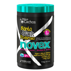Novex Embelleze My Curls Santo Schwarze kraftvolle Maske