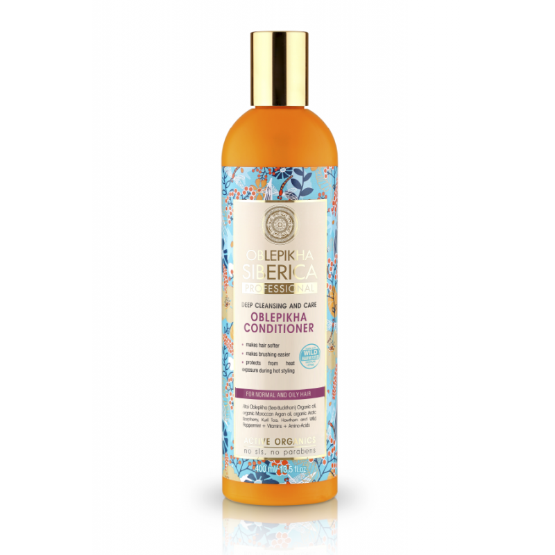 Natura Siberica Oblepikha Conditioner für normales / fettiges Haar (400ml)