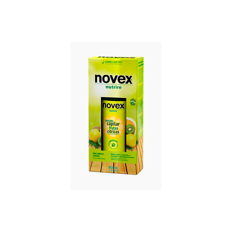 Novex Verschönern Sie Zitrusfrüchte Haarserum (60ml) Novex Verschönern Sie Zitrusfrüchte Haarserum (60ml)