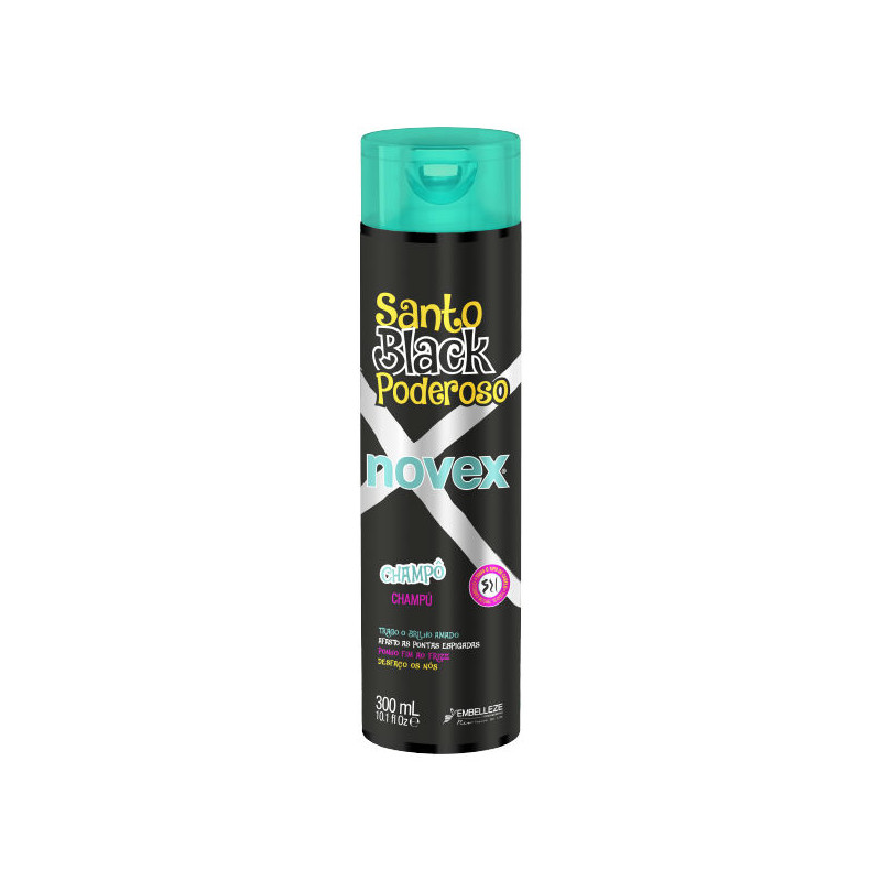 Novex Embelleze My Curls Santo Schwarzes Kraftvolles Shampoo (300ml)