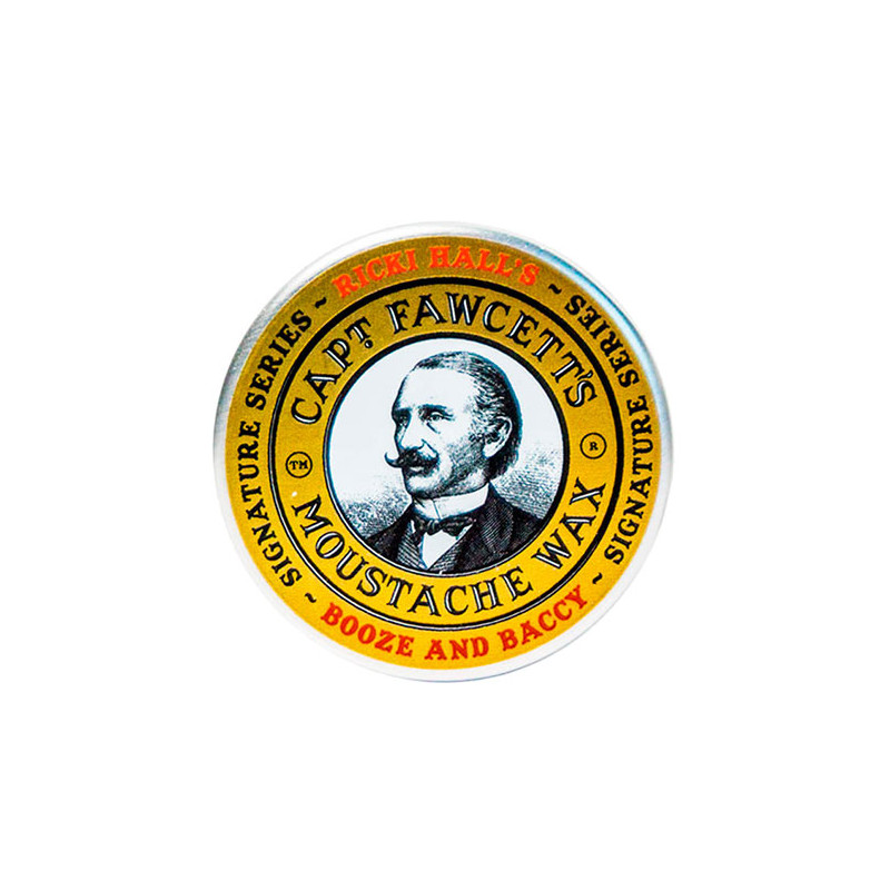 Capt Fawcett's Captain Fawcett's Ricki Hall's Moustache Wax (15ml) Capt Fawcett's Captain Fawcett's Ricki Hall's Moustache Wax (15ml)