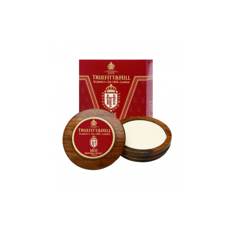 Truefitt & Hill 1805 Rasierseife &amp; Holzschale (99g)