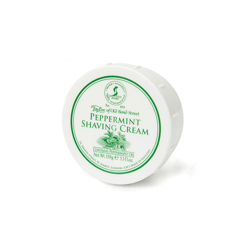 Taylor Of Old Bond Street Minze Rasiercreme (150g) Taylor Of Old Bond Street Minze Rasiercreme (150g)