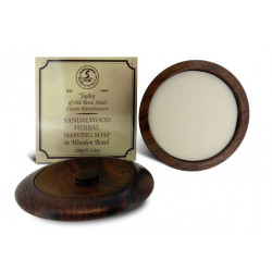 Taylor Of Old Bond Street Sandelholz Rasierseife in Holzschale (100g)