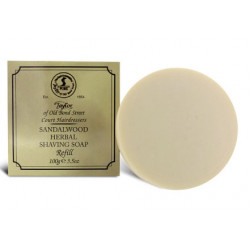 Taylor Of Old Bond Street Sandelholz Rasierseife Nachfüllpackung Holzschale (100g)