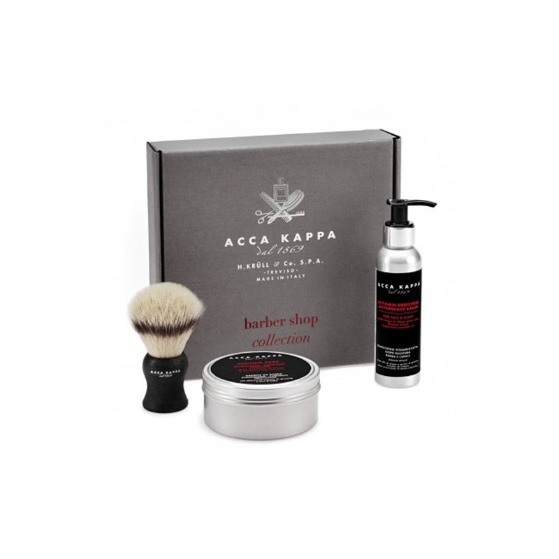 Acca Kappa Barber Shop Collection Rasiertes Geschenkset Acca Kappa Barber Shop Collection Rasiertes Geschenkset