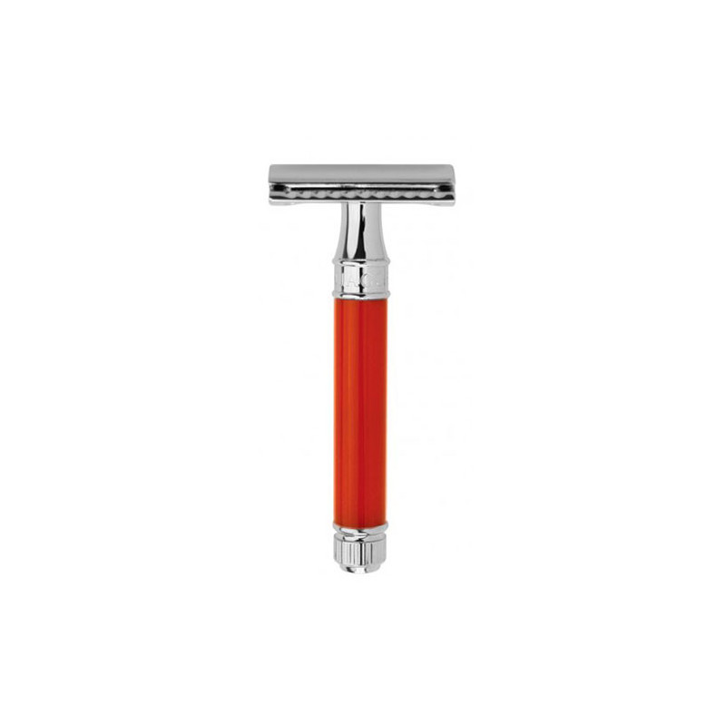 Edwin Jagger Classic Red Chrome Rasierhobel Edwin Jagger Classic Red Chrome Rasierhobel