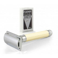 Edwin Jagger Geschenkpackung Sandelholz Rasierer &amp; Rasiercreme 75ml