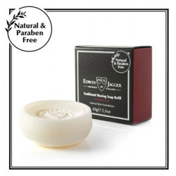 Edwin Jagger Sandelholz Traditionelle Rasierseife Nachfüllpackung (65gr)