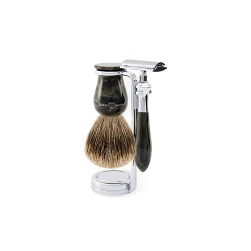 Edwin Jagger Rasierset Classic Rasierer, Pinsel & Ständer Marmor Edwin Jagger Rasierset Classic Rasierer, Pinsel & Ständer Marmor