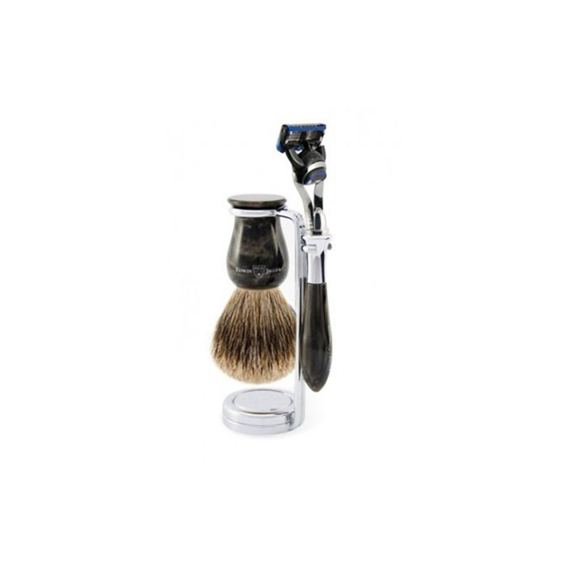 Edwin Jagger Rasierset Fusion® Rasierer, Pinsel & Stand Marble Edwin Jagger Rasierset Fusion® Rasierer, Pinsel & Stand Marble
