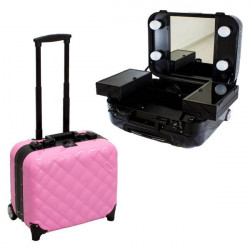 D'orleac Rosa Aktentasche mit Licht