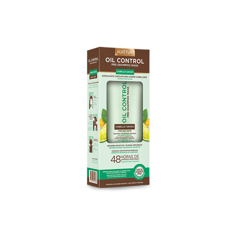 Kativa Oil Control Pre-Shampoo-Maske (200ml)
