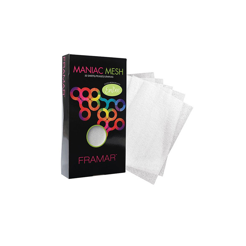 Framar Maniac Mesh 50 Folien für Dochte Framar Maniac Mesh 50 Folien für Dochte