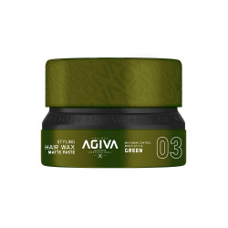 Agiva Hair Styling Hair Wax Matte Paste Green 03 (155ml)