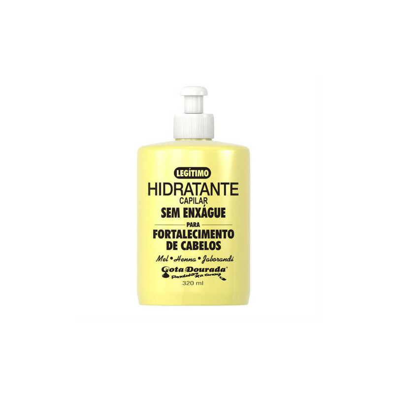 Gota Dourada Anti-Schuppen- und Anti-Haarausfall-Kämmcreme (320ml) Gota Dourada Anti-Schuppen- und Anti-Haarausfall-Kämmcreme (320ml)