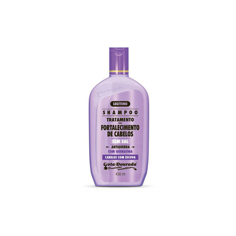 Gota Dourada Glättung mit Keratin-Shampoo (430ml) Gota Dourada Glättung mit Keratin-Shampoo (430ml)