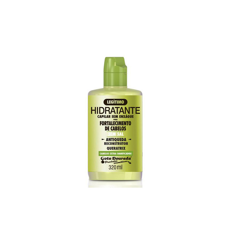 Gota Dourada Queratrix Salzfreie Kämmcreme gegen Haarausfall (320ml)