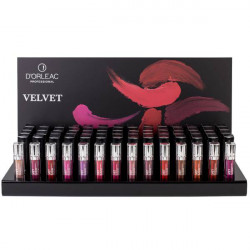 D'orleac Velvet Lip Colour Counter Display