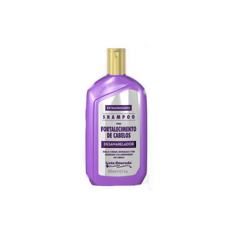 Gota Dourada Außergewöhnlicher Shampoo-Toner (430ml) Gota Dourada Außergewöhnlicher Shampoo-Toner (430ml)