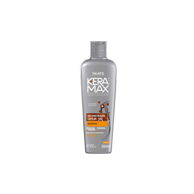 Skafe Keramax Rekonstruktions Kapillar Salz-Freies Shampoo (300ml)