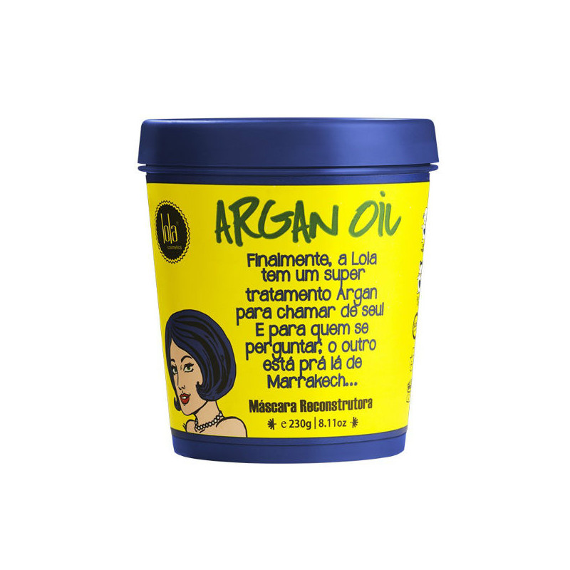 Lola Cosmetics Arganöl-Rekonstruktionsmaske (230gr) Lola Cosmetics Arganöl-Rekonstruktionsmaske (230gr)
