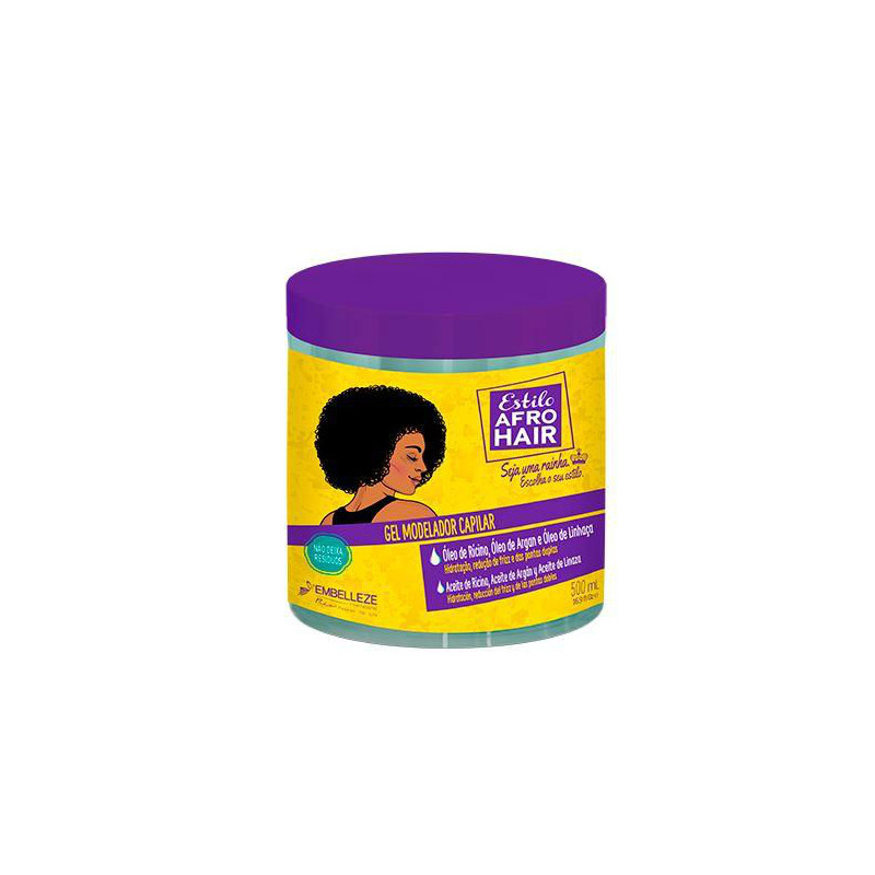 Novex Embelleze Afro Hair Styling Gel (500ml)