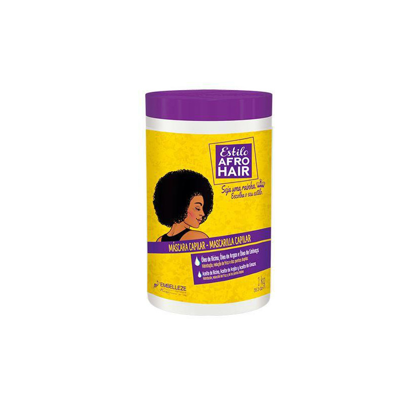Novex Embelleze Afro Haarkapillarmaske (1Kg) Novex Embelleze Afro Haarkapillarmaske (1Kg)