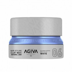 Agiva Hair Styling Clay Wax Natural Look White 06 (155ml)