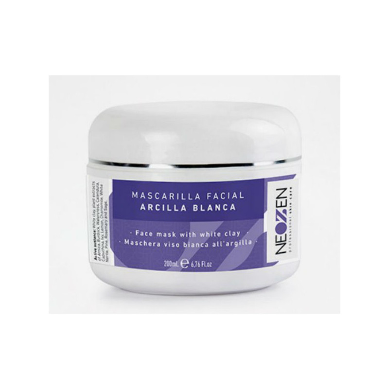Neozen Gesichtsmaske mit weißer Tonerde (200ml)