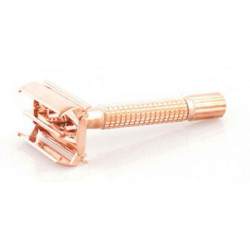Epsilon Rasierhobel mit Schmetterling in Roségold