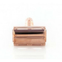 Epsilon Rasierhobel mit Schmetterling in Roségold