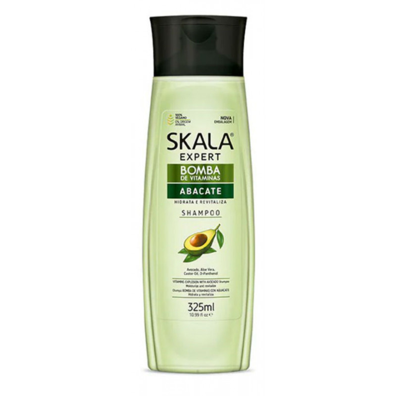 Skala Bomb Vitamins Abacate Shampoo (325ml) Skala Bomb Vitamins Abacate Shampoo (325ml)