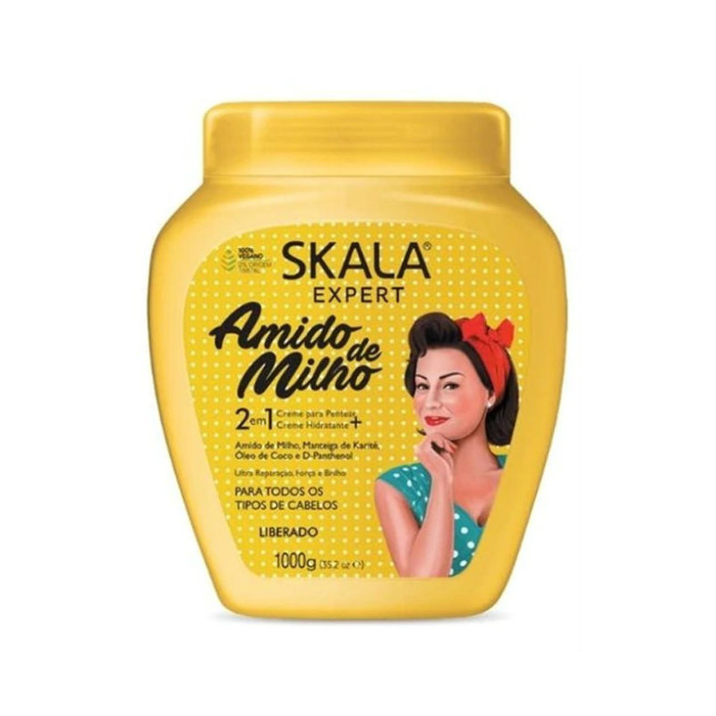 Skala Amido de Milho Pflegecreme (1000ml) Skala Amido de Milho Pflegecreme (1000ml)