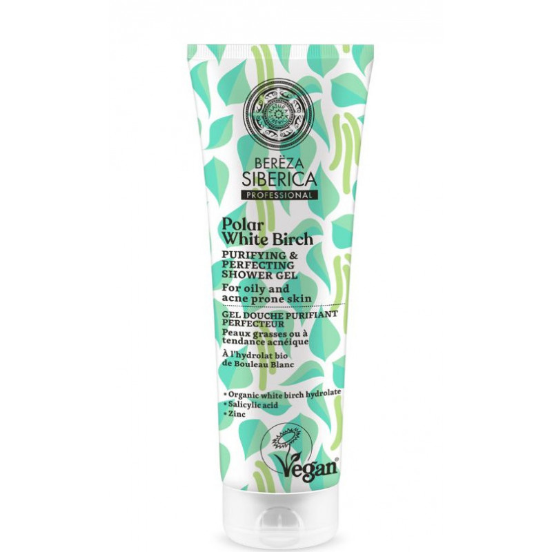 Natura Siberica Berëza Reinigendes und Perfektionierendes Duschgel (200ml)
