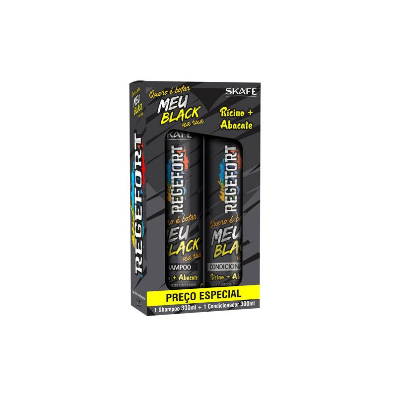 Skafe Regefort Kit Ich möchte mein Schwarz auf die Straße bringen (2x300ml)