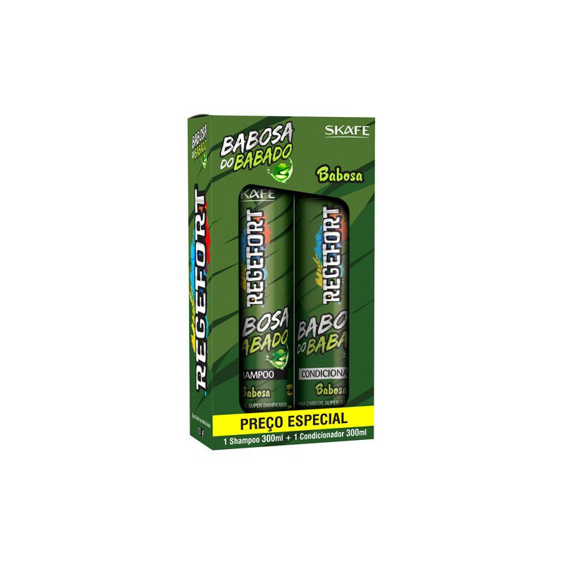 Skafe Regefort Babosa do Babado Aloe Vera Kit (2x300ml)