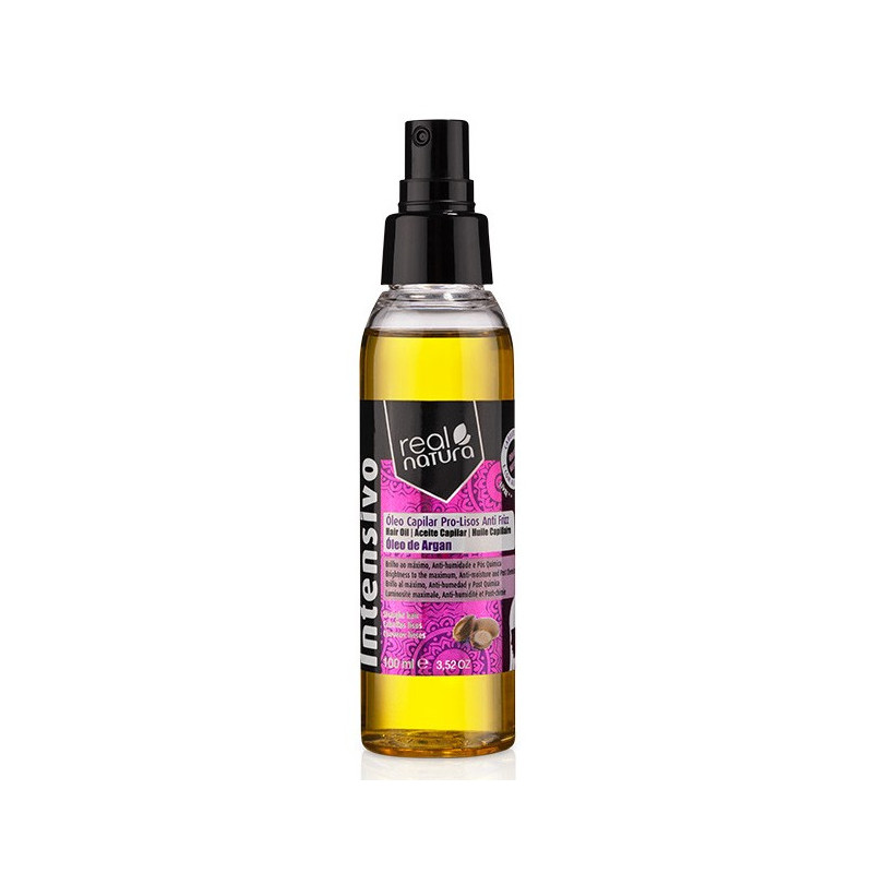 Real Natura Pro-Lisos Anti Frizz Argan Haaröl (100ml)