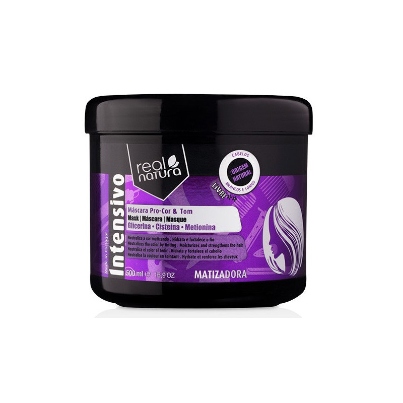 Real Natura Pro-Cor & Tom salzfreie Mattierungsmaske (500ml) Real Natura Pro-Cor & Tom salzfreie Mattierungsmaske (500ml)