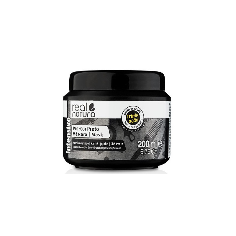 Real Natura Pro-Cor Preto salzfreie Maske (200ml) Real Natura Pro-Cor Preto salzfreie Maske (200ml)