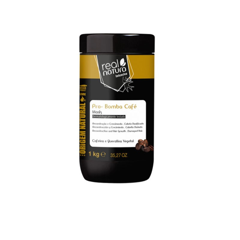 Real Natura Pro-Cor Reparaçao Pumpkaffeemaske ohne Salz (1Kg)