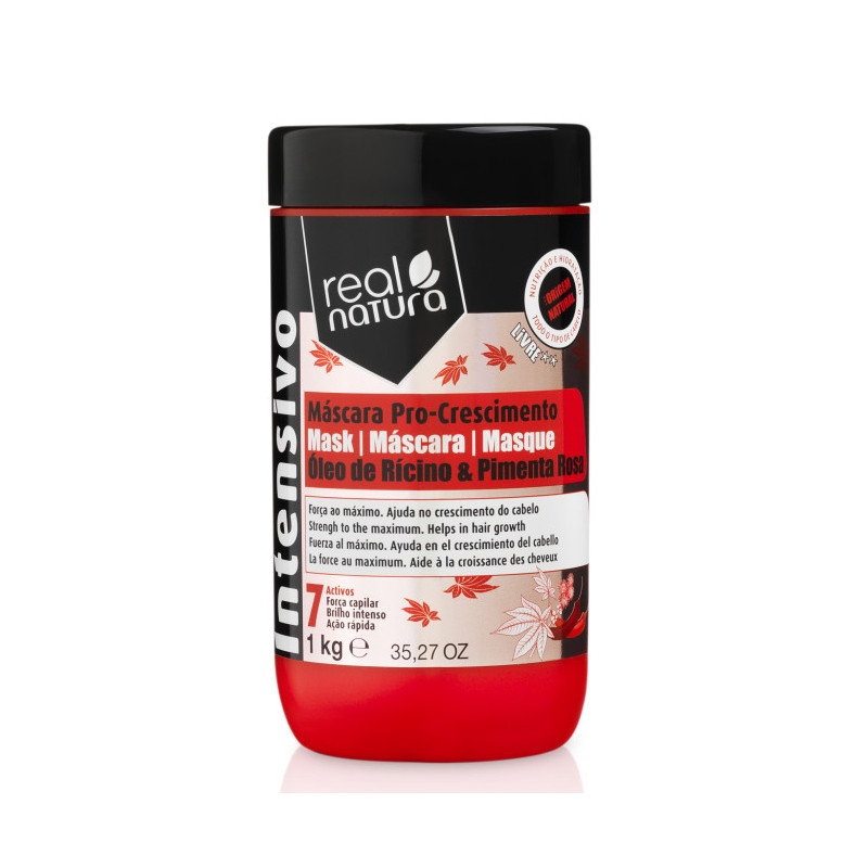 Real Natura Pro-Crescimento-Maske ohne Salz (1Kg) Real Natura Pro-Crescimento-Maske ohne Salz (1Kg)