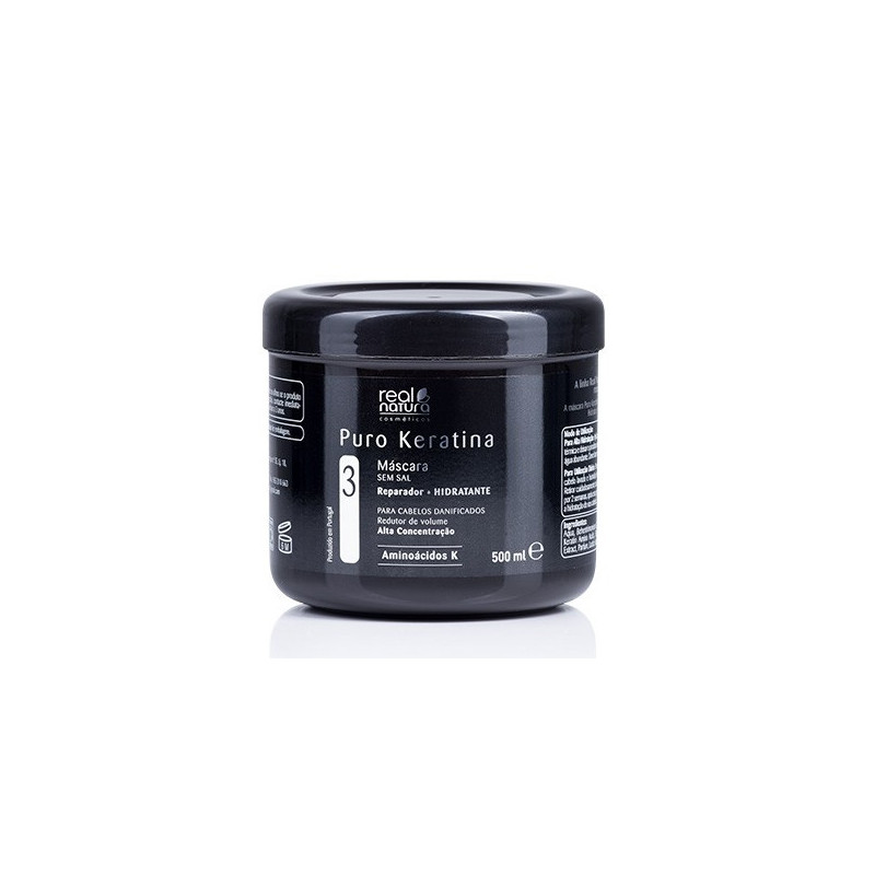 Real Natura Pure Keratin salzfreie Maske Real Natura Pure Keratin salzfreie Maske